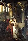 Francesco Hayez The Last Kiss of Romeo and Juliet painting